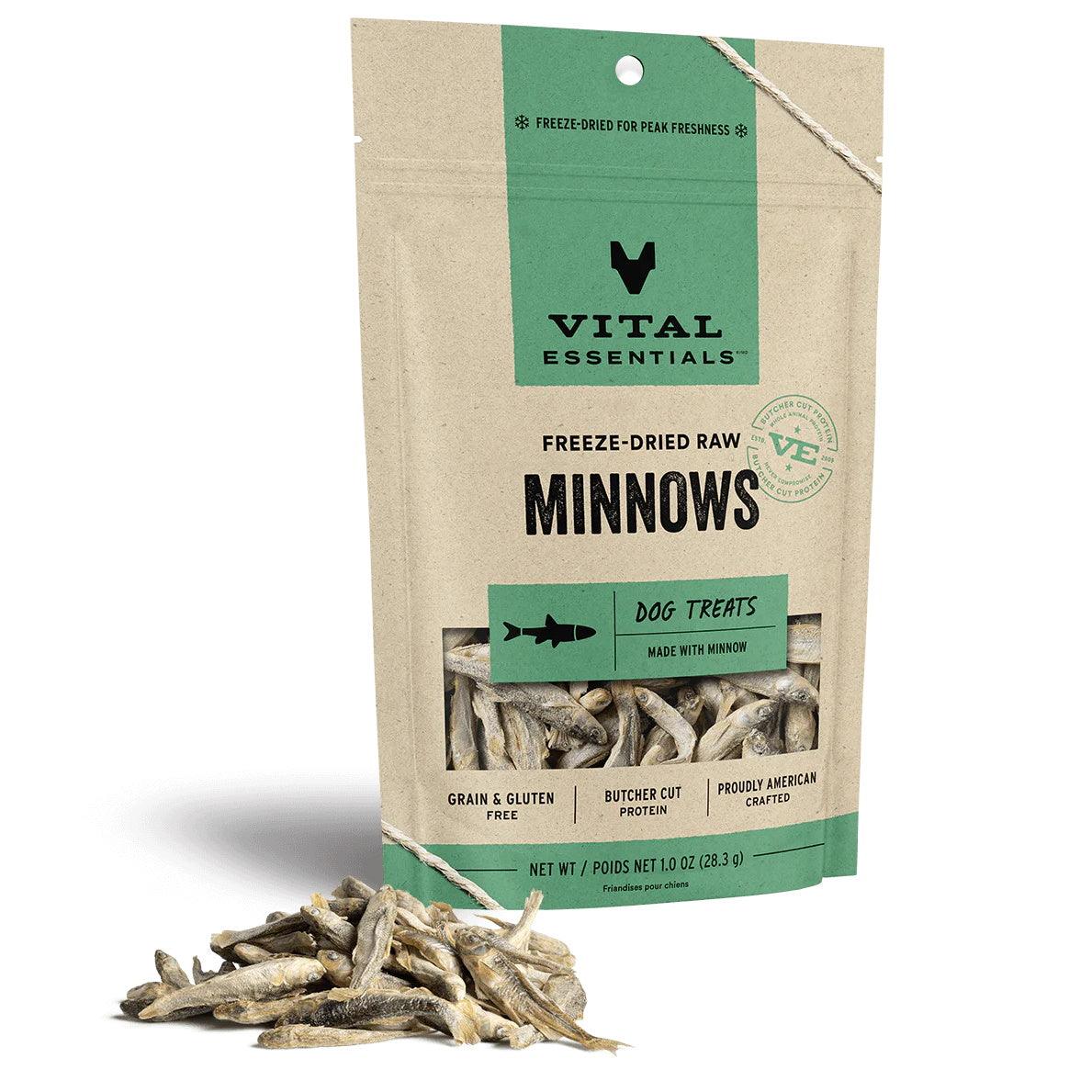 Freeze-Dried Grain-Free Minnows Dogs Treats - Rocky & Maggie's Pet Boutique and Salon